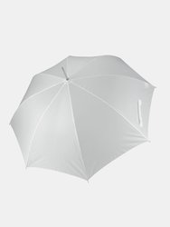 Kimood Unisex Auto Opening Golf Umbrella (Pack of 2) (White) (One Size) - White