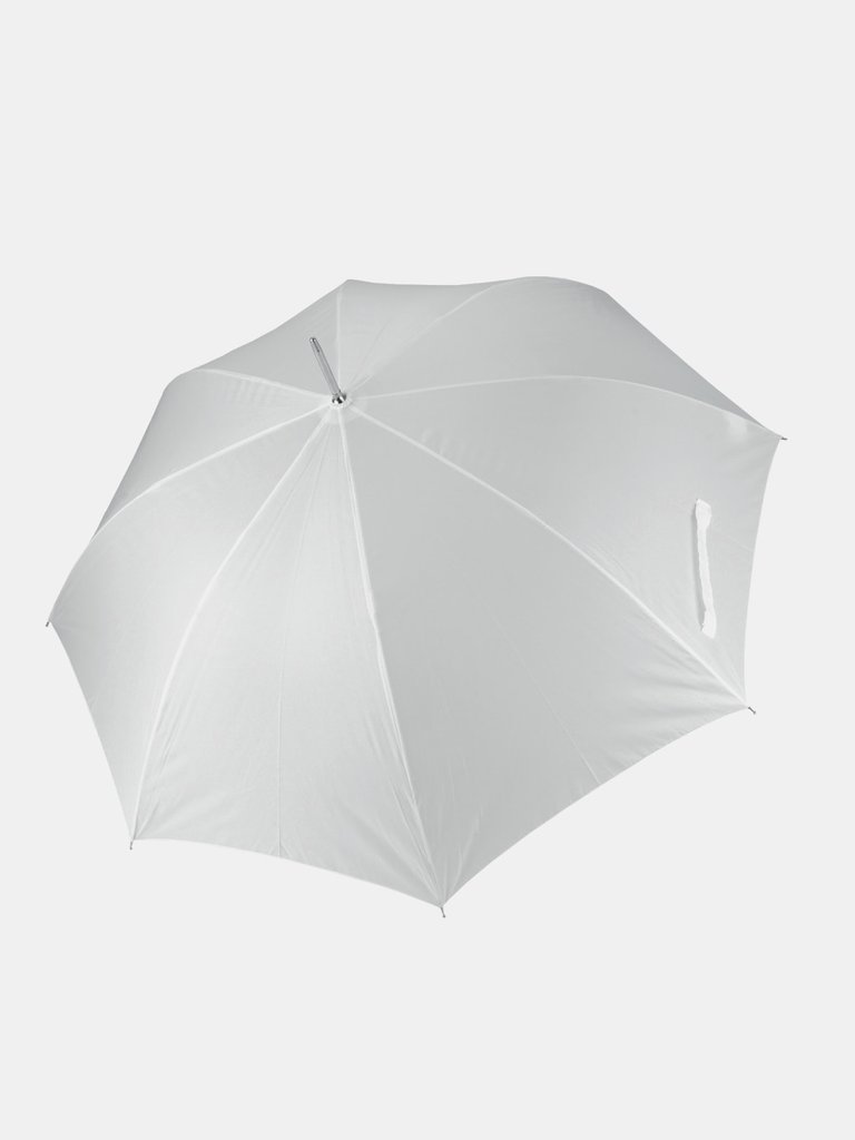 Kimood Unisex Auto Opening Golf Umbrella (White) (One Size) - White