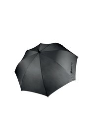 Kimood Unisex Large Plain Golf Umbrella (Black) (One Size) - Black