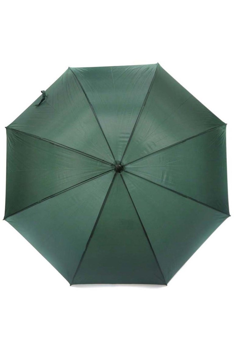 Kimood Unisex Large Plain Golf Umbrella (Bottle Green) (One Size)