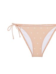 Posy Dotted Dainty Tie Bottom - Light Pink