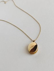 Maison Oval Locket Necklace I