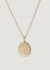 Maison Oval Locket Necklace I - Gold