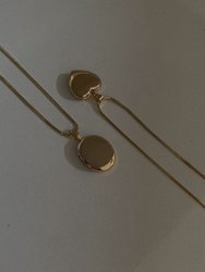 Maison Oval Locket Necklace I