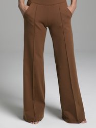 Perfect Wide Leg Pant- Bronze