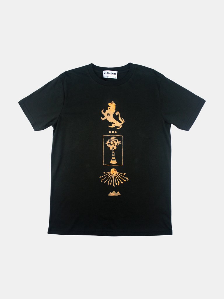 Ancient Hearts T shirt - Black