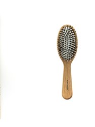 Legno Alder Wood Pneumatic Hair Brush with Boar Bristles and Nylon Pins