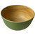 5 1/2 Inch Wide Assorted Color Bamboo With Melamine Bowl