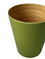 Assorted Color Bamboo With Melamine Drinking Cups