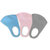 Assorted Colors Washable Mask - Blue/Pink/Grey