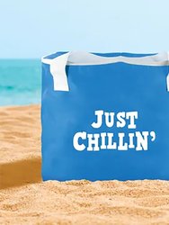 Just Chillin Insulated Cooler Tote Bag