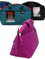 Polar Pack 12 Can Quilted Tote Bag Insulated Cooler