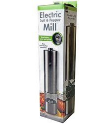 Stainless Steel Battery-Operated Salt And Pepper Grinder