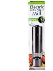 Stainless Steel Battery-Operated Salt And Pepper Grinder