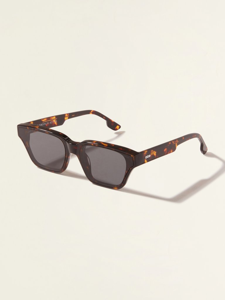 Brooklyn Flush Square Sunglasses - Flush Tortoise