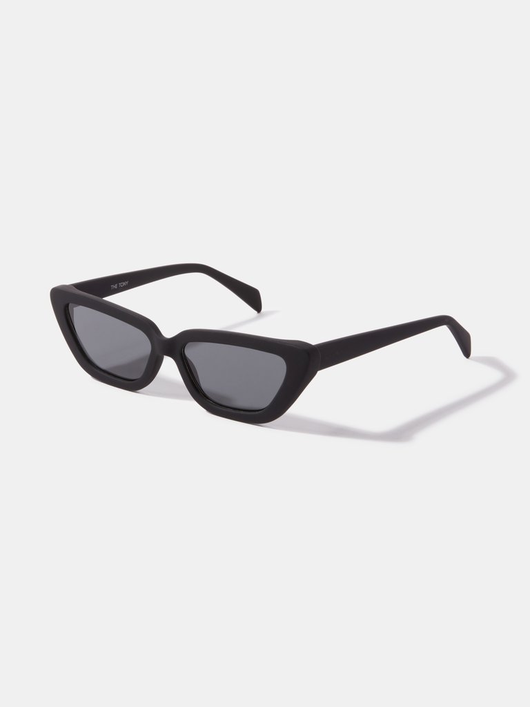Tony Square Cat Eye Sunglasses 