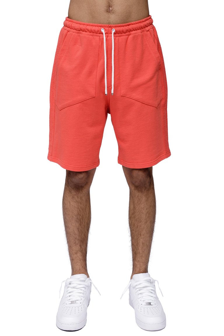 Konus Men's Terry Shorts - Red