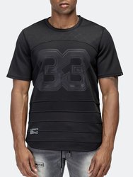 Men's 33 Embossed Tee - Black