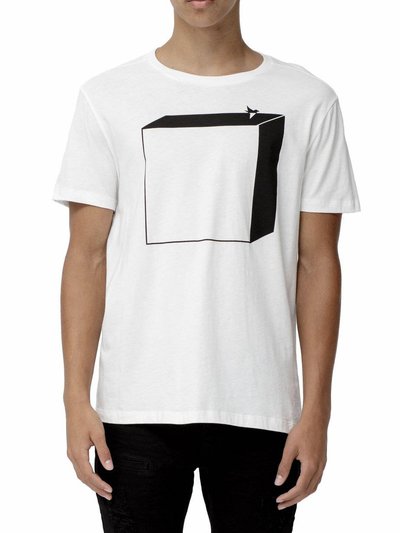 Konus Men's 3D Box Tee - White product