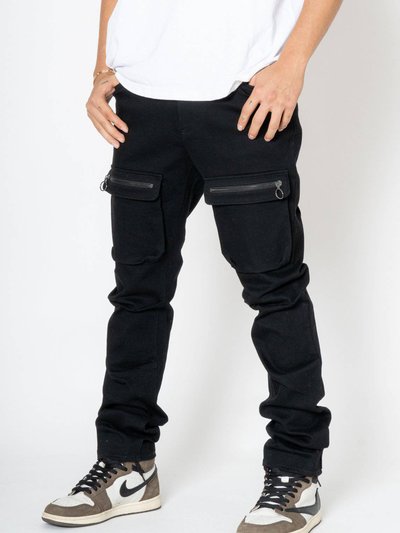 Konus Men's 5 Pocket Slim Pants With Cargo Pockets product