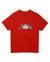 Men's Anime Graphic Tee - Red - Red