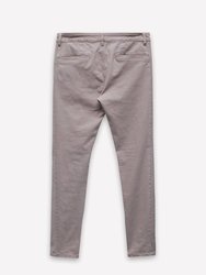 Men's Ankle Zipper Pants In Taupe