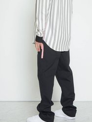 Men's Baggy Chino Pants In Black