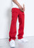 Men's Baggy Chino Pants In Red