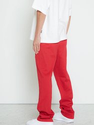 Men's Baggy Chino Pants In Red