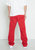 Men's Baggy Chino Pants In Red