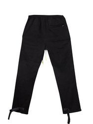 Men's Bellow Pocket Sweatpants In Black