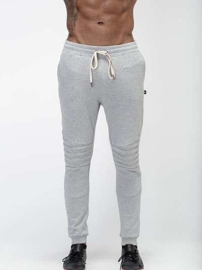 Konus Men's Biker Style Joggers In Grey product