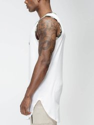 Men's Bird Logo Tanktop In White