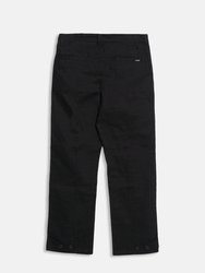 Men's Cargo Pants with Removable Pocket - Black