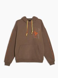 Men's Clear Pocket Hoodie In Khaki - Khaki