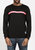 Men's Community French Terry Crew Sweatshirt In Black
