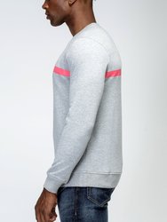 Men's Community French Terry Crew Sweatshirt In Grey