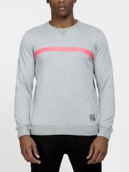 Men's Community French Terry Crew Sweatshirt In Grey - Grey