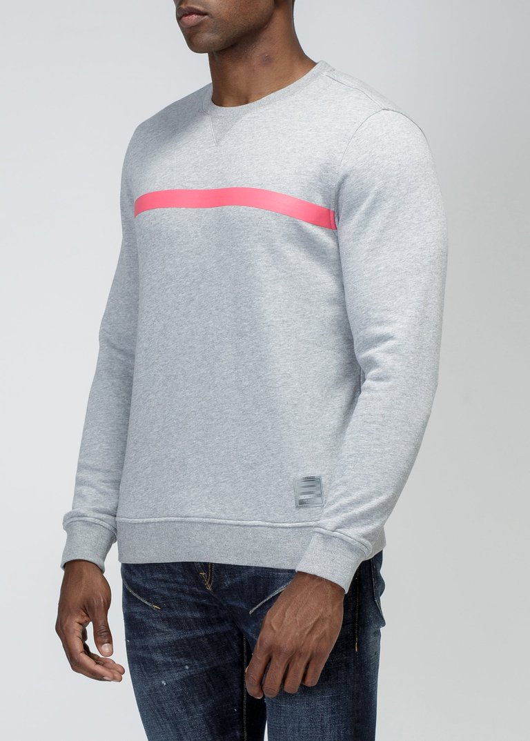 Men's Community French Terry Crew Sweatshirt In Grey