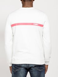 Men's Community French Terry Crew Sweatshirt In White