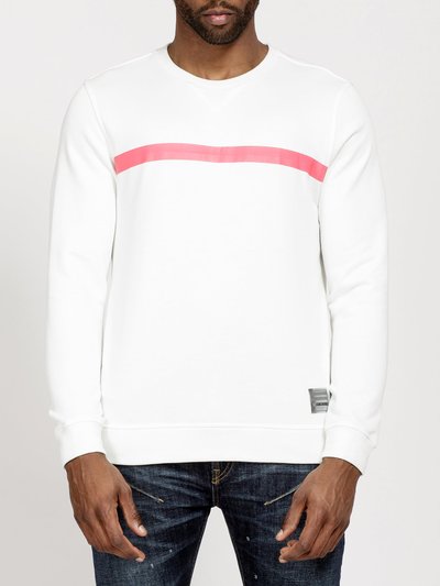 Konus Men's Community French Terry Crew Sweatshirt In White product