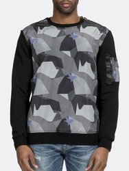 Men's Crewneck Sweatshirt - Black