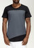 Men's Cut Block 33 Scallop Tee - Black