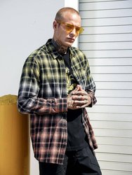 Men's Double Dip Dyed Flannel Shirt