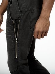 Men's Double Entry Pocket Denim In Black