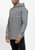 Men's Elongated Hoodie Shirt In Charcoal