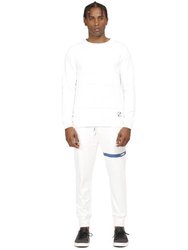 Men's Frency Terry Joggers In White