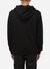 Men's Graphic Pullover Hoodie In Black