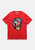 Men's Graphic Tee In Red - Red