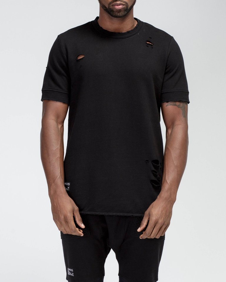 Men's Grinding French Terry Short Sleeve Tee